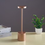 Charged Table LED Lamp with Type C, Modern Design Light, for Creating Atmosphere, KTV, Bar etc.