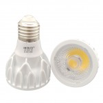 HMINLED PAR20 E26 LED Bulb 12W 3000K Warm White COB Spotlight 24° Beam Angle 100W Halogen Equivalent