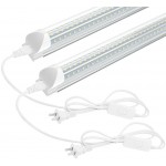 2 Pack T8 2FT 28W LED Tube Light 2 Foot LED Shop Light Fixture