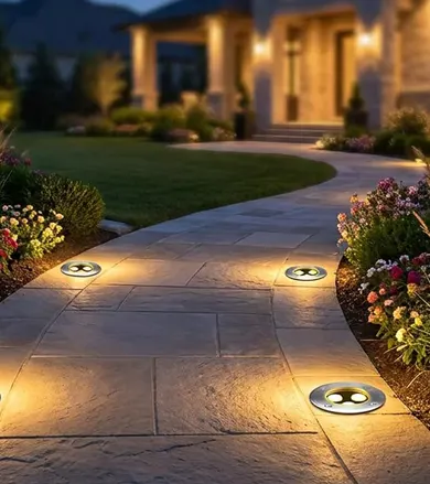 in-ground light back